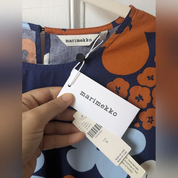 NWT Anthropologie Marimekko Floral Blouse - Size S - Picture 2 of 10